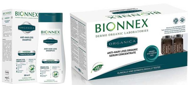 Bionnex Organica Tüm Saçlar İçin Serum x ve Bionnex Şampuan li